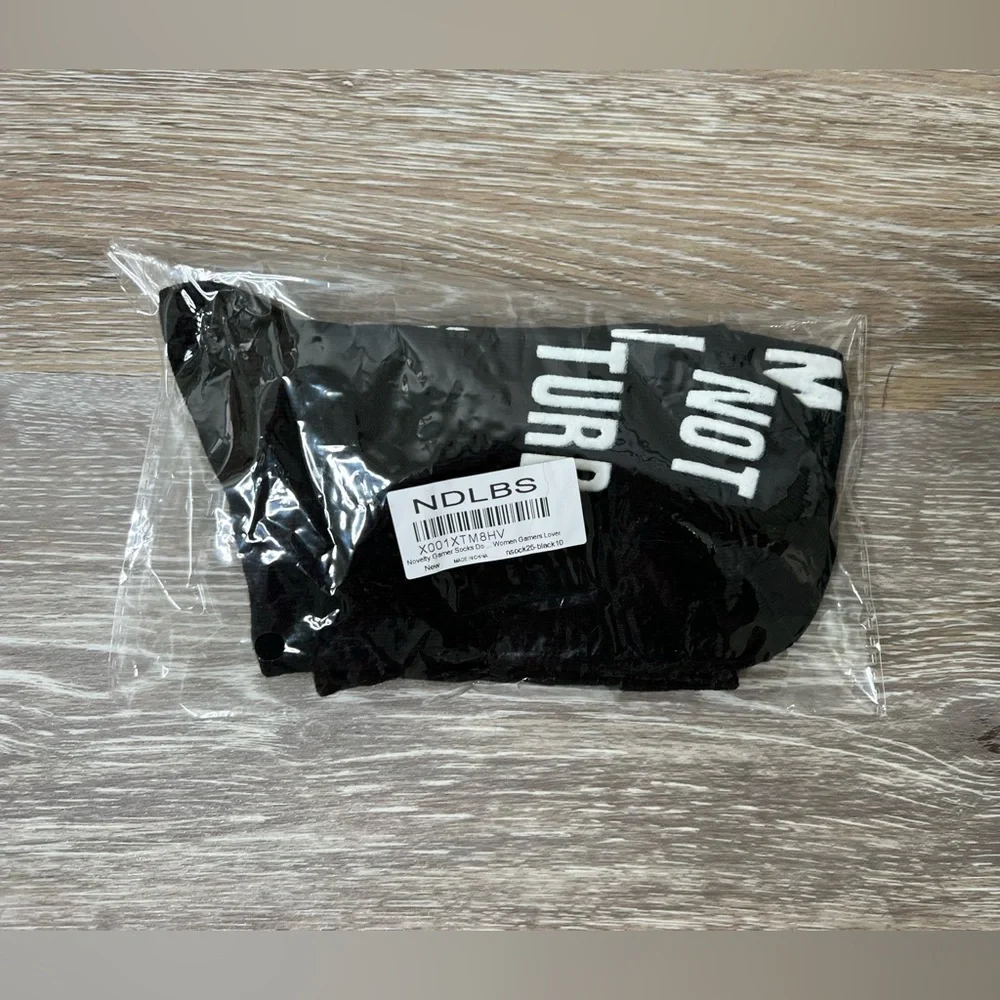 Brand New-“Do Not Disturb-I’m Gaming” Socks